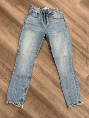 A&F curve love high rise skinny jeans